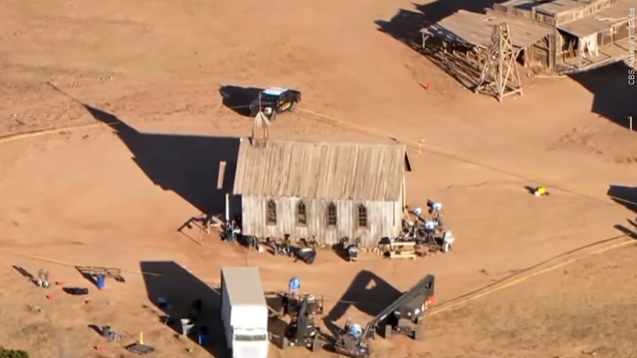 The set of "Rust" where a prop firearm was discharged.