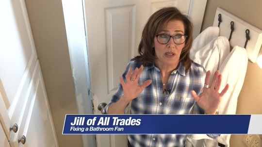 Replacing a Bathroom Fan with Jill of All Trades