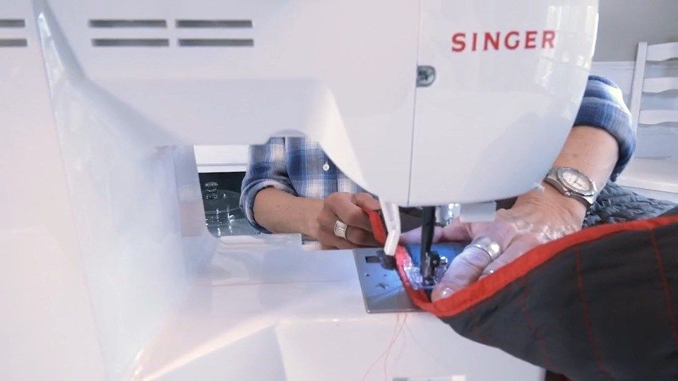 Mending a Down Jacket with Jill of All Trades