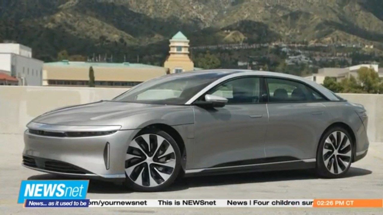 All-Electric Lucid Air Grand Touring Provides Sports Car Power in a Sleek Sedan