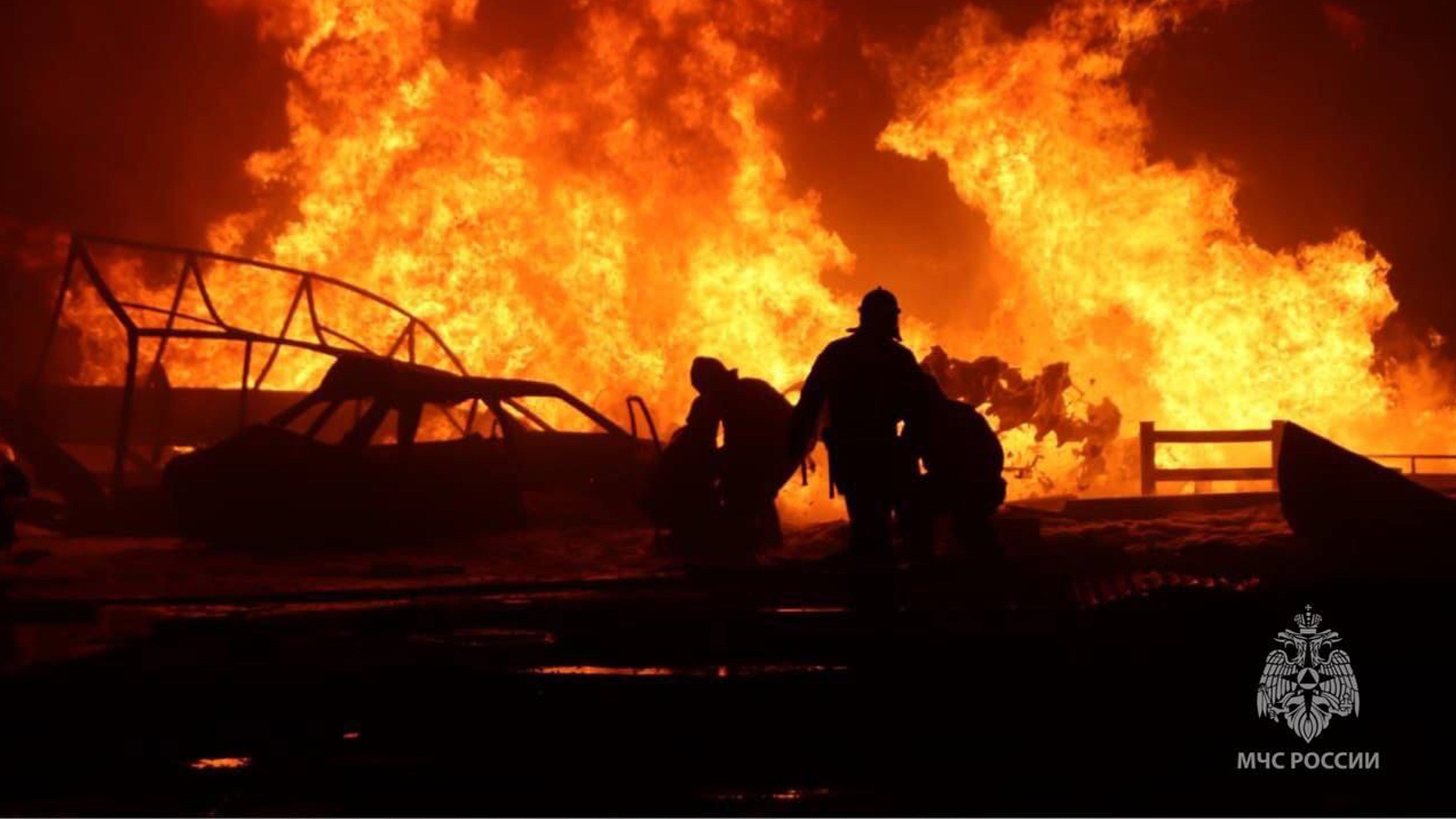 Explosion at a Gas Station in Russia Kills 35 and Injures Dozens More