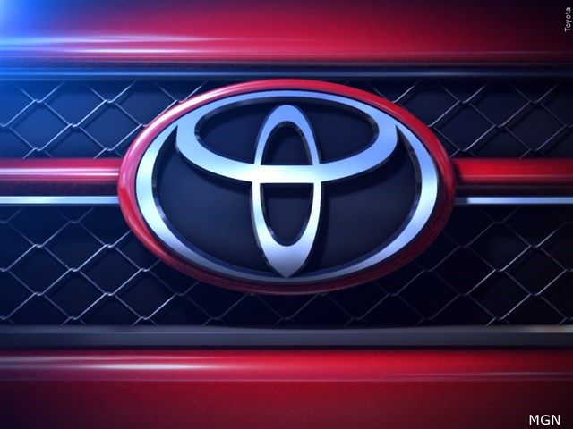 Toyota emblem.