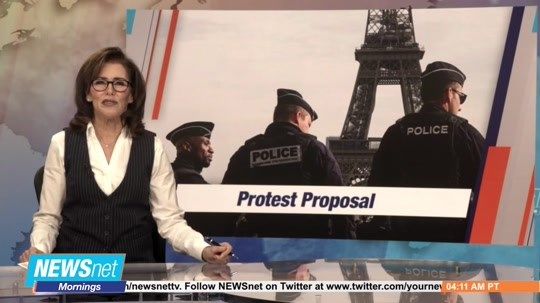 Unexpected Eiffel Tower Proposal Unfolds Amid Intruder Incident