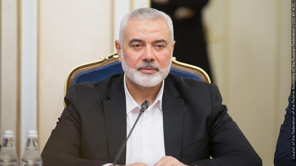 Ismail Haniyeh, in 2020.