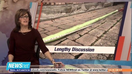 Ontario Man Claims His 8-Foot Zucchini Might be the Longest in World
