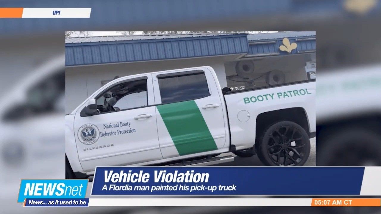Florida Man Ticketed for 'Booty Patrol' Truck