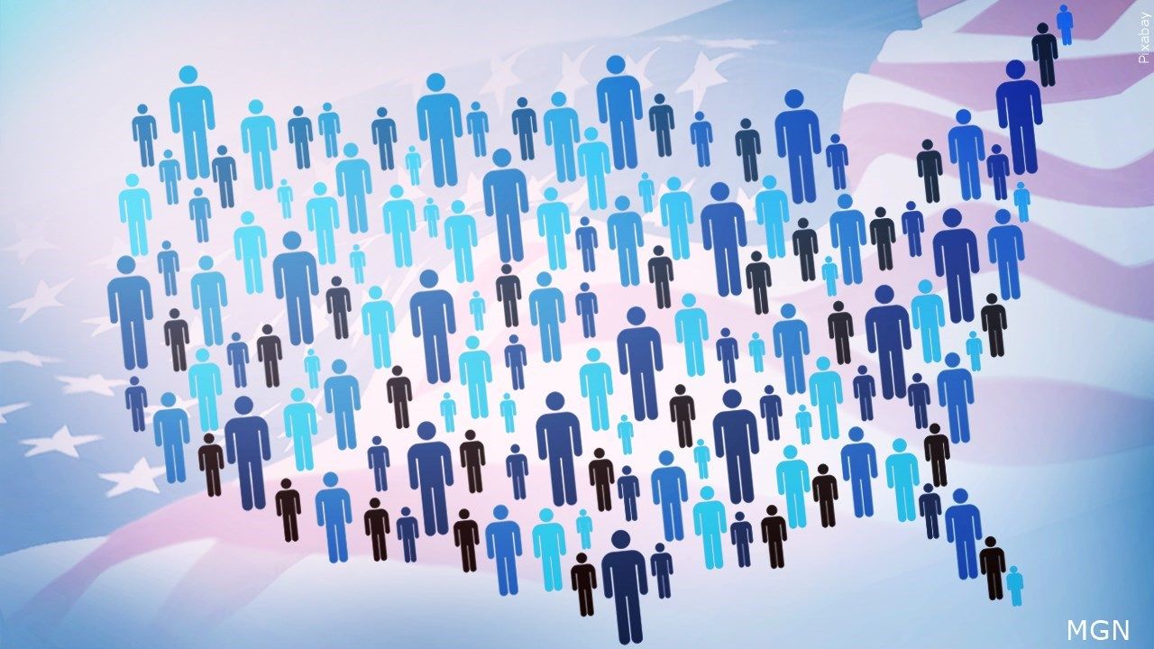 American population trends illustration
