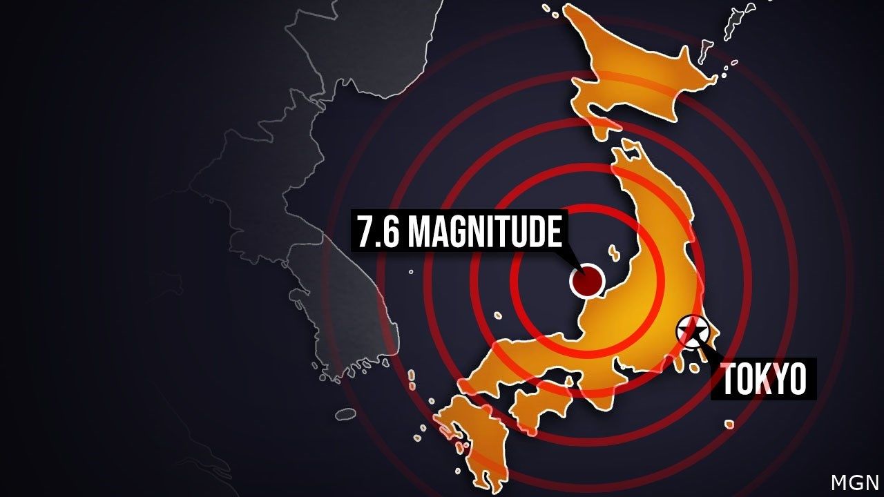 Aftershocks Continue in Japan in Aftermath of 7.6 Magnitude Earthquake