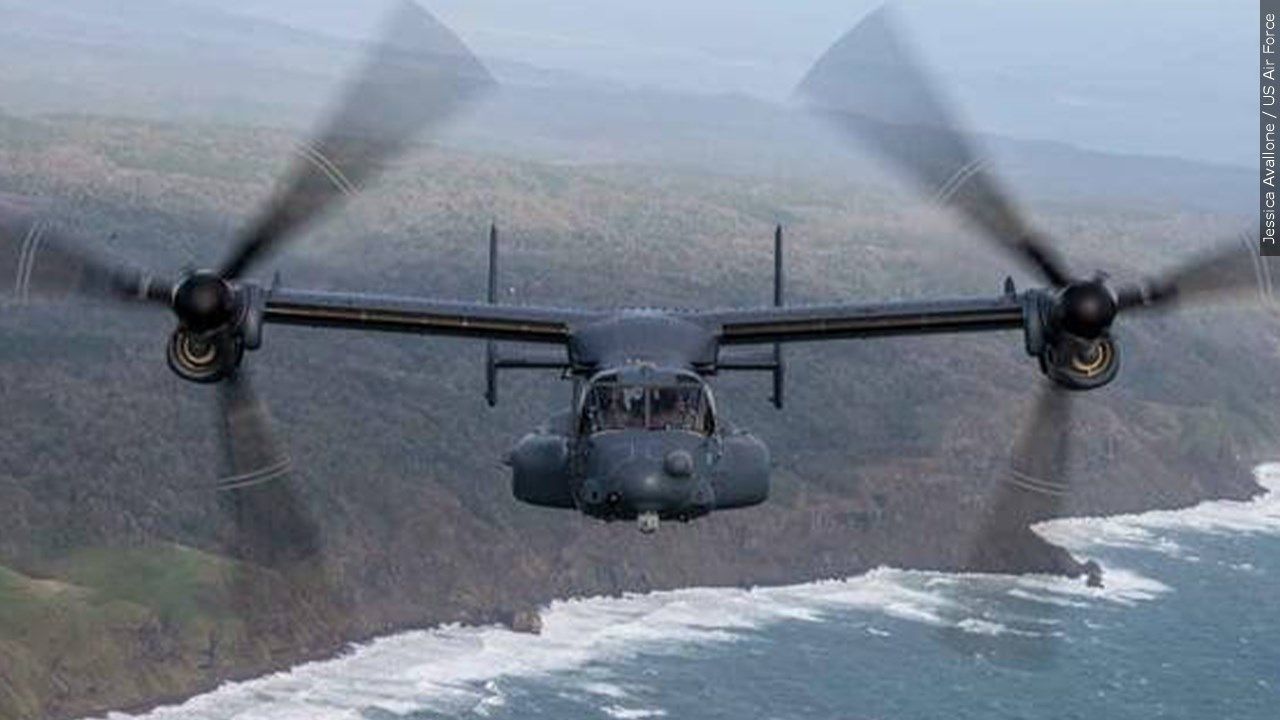 CV-22 Osprey.