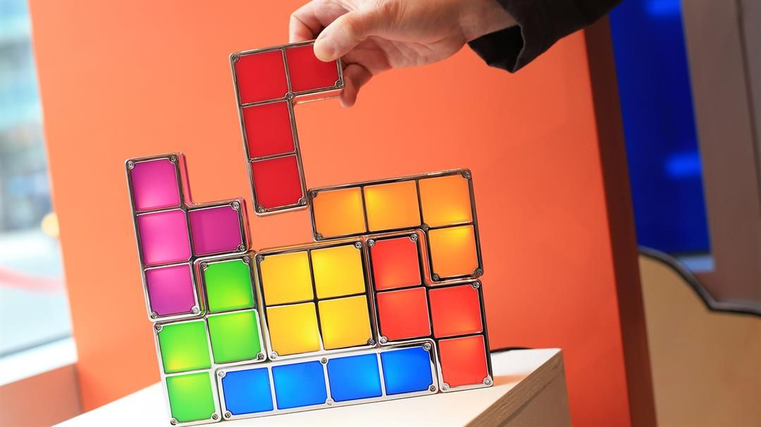 Tetris block light.