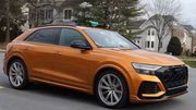 2023 Audi RS Q8 in Dragon Orange Metallic