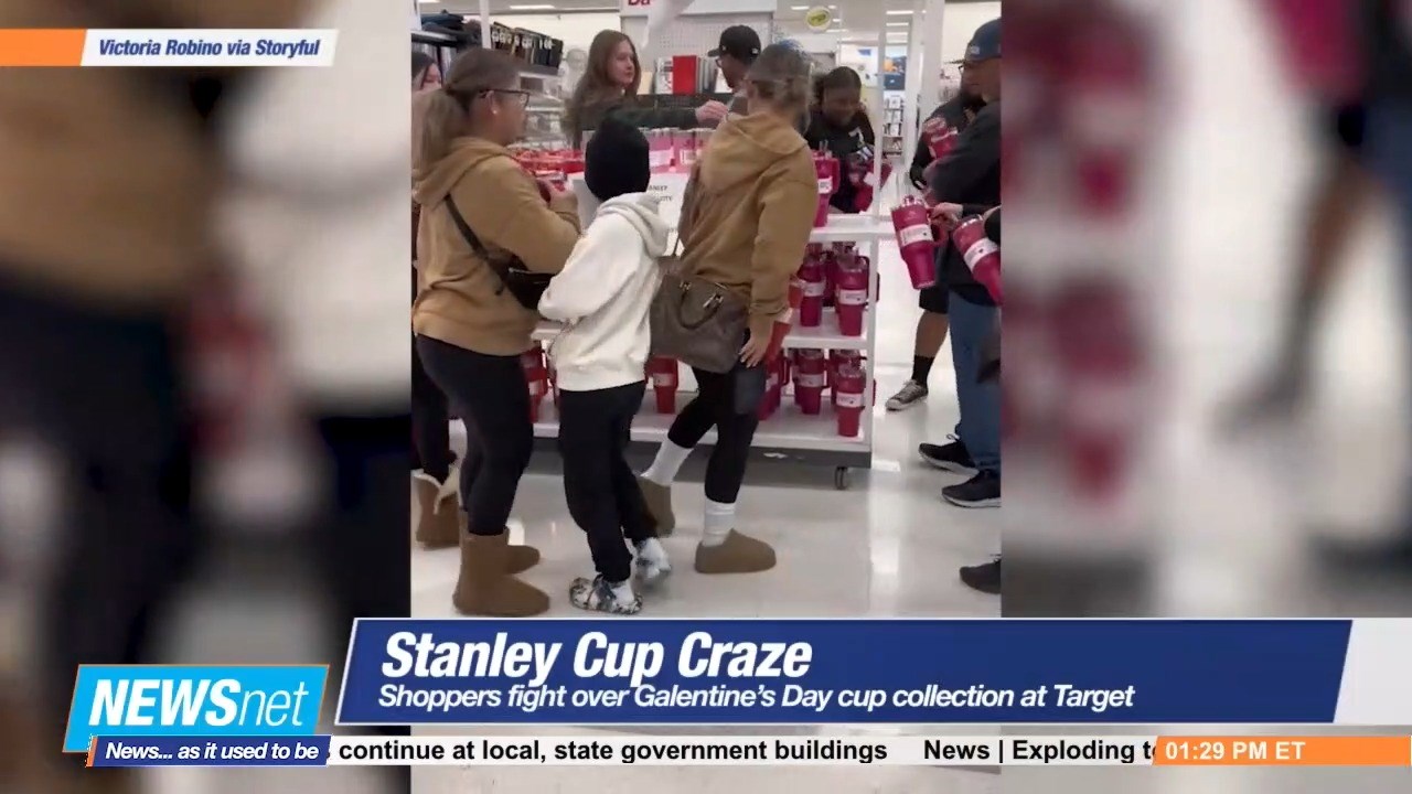 Fans Flocking to Bright Pink and Cherry Red Stanley Tumblers at - NEWSnet -  News as it used to be