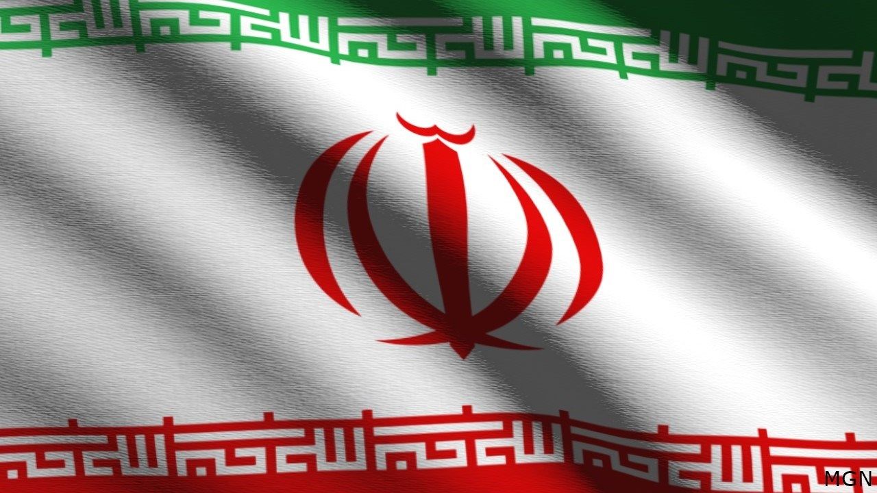 Flag of Iran.