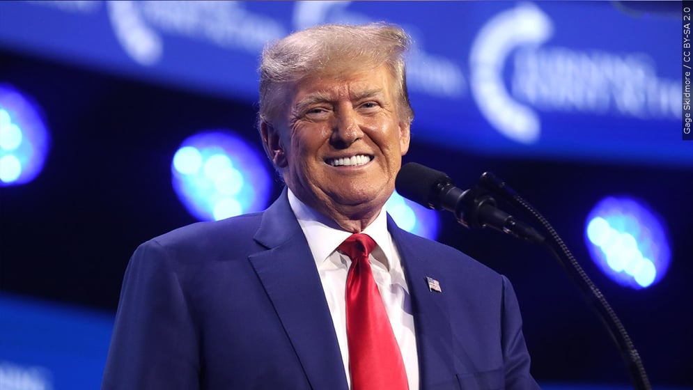 Donald Trump, July 2023.