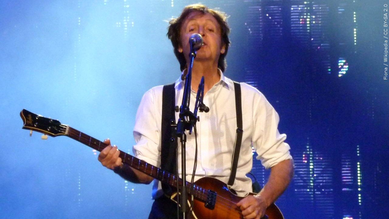 Paul McCartney, in 2010.
