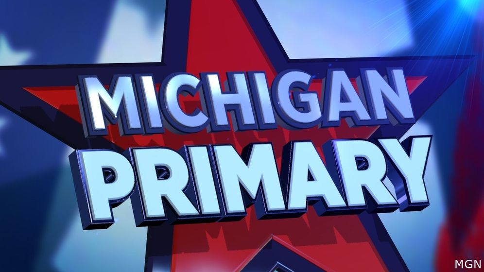 Michigan primary election illustration