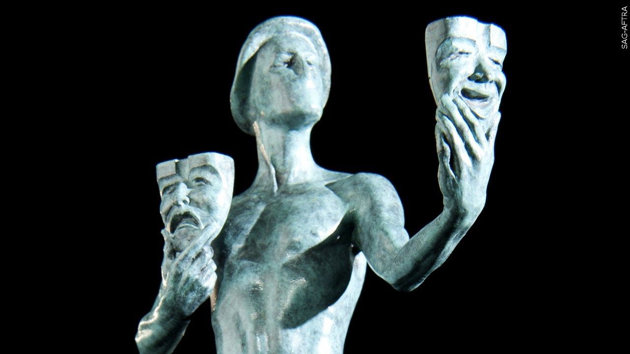 Screen Actors Guild award statuette.