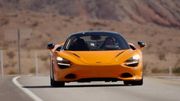 2024 McLaren 750S Meets Las Vegas Motor Speedway