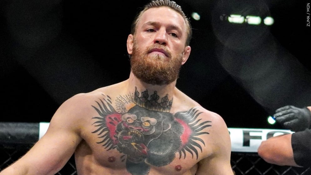 Conor McGregor after winning the fight against Donald Cerrone in Las Vegas at the T-Mobile Arena., Photo Date: January 18, 2020.