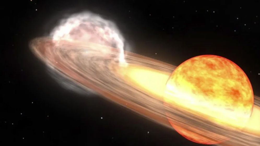 Nova known as T Coronae Borealis