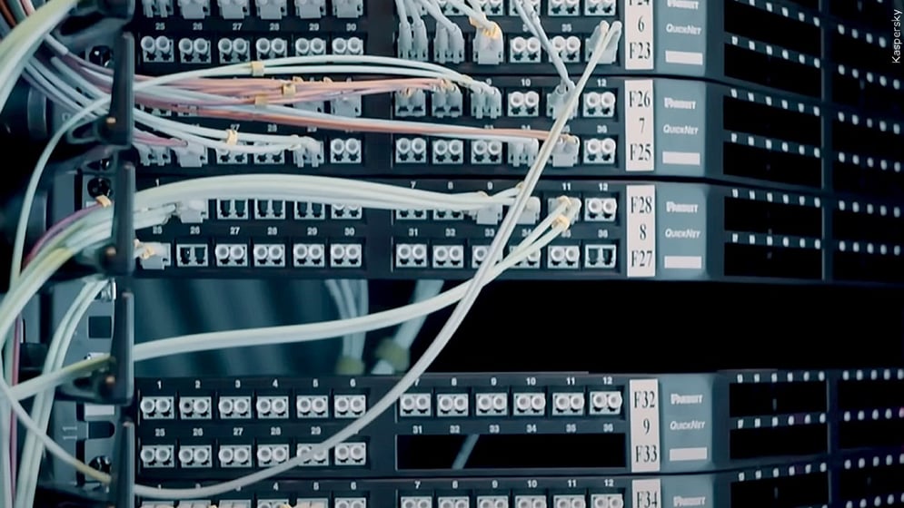 Kaspersky server room.