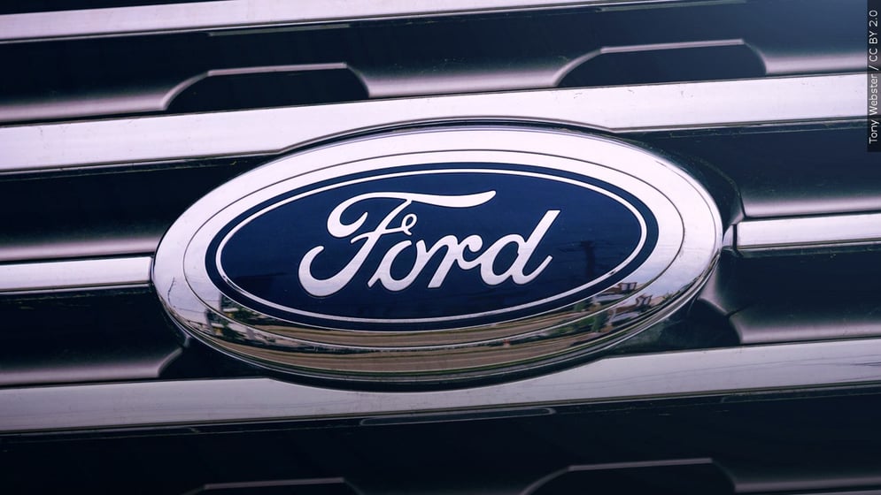 Ford vehicle emblem